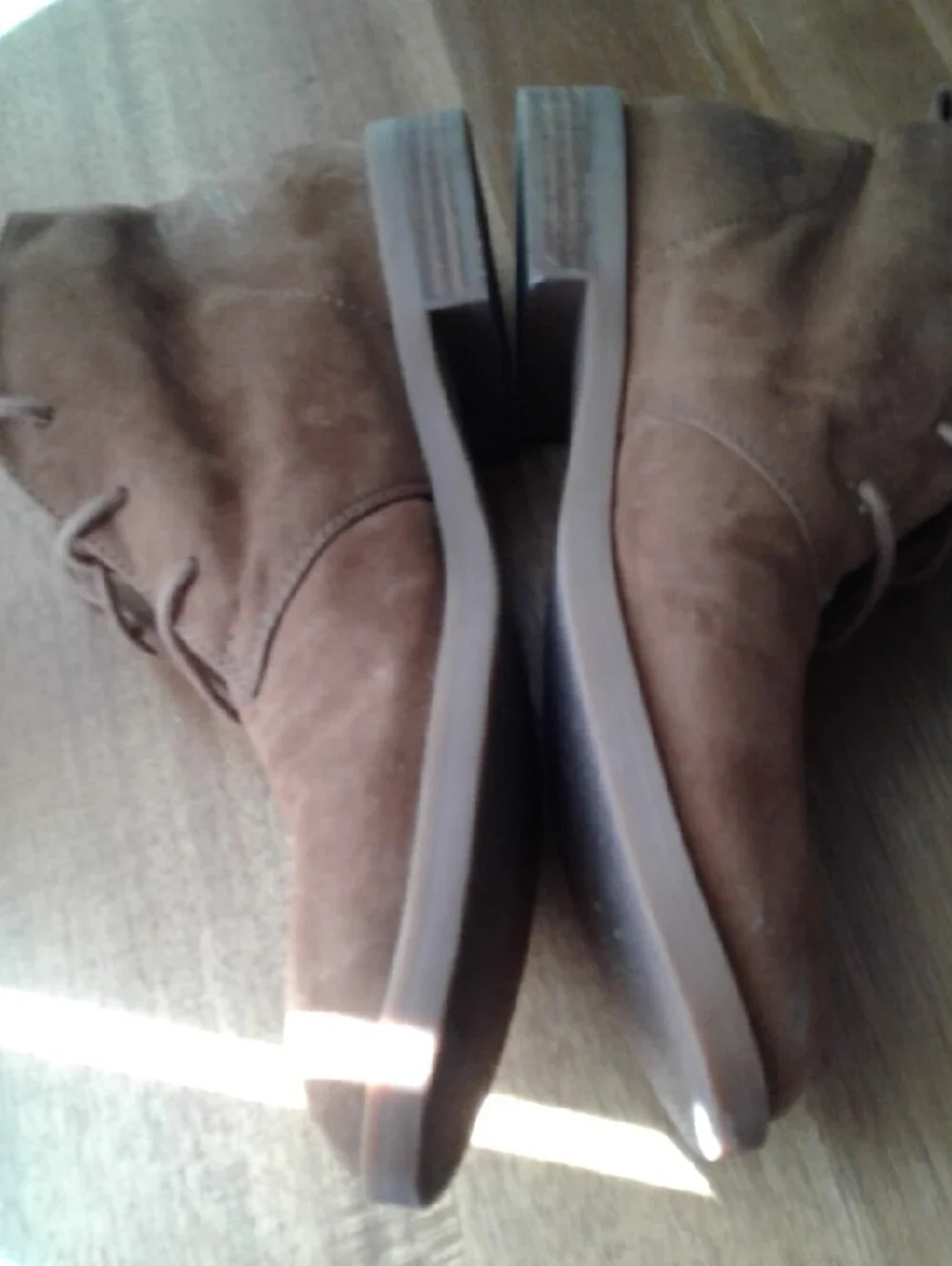 Franco Sarto Men's Brown Suede Chukka Boots